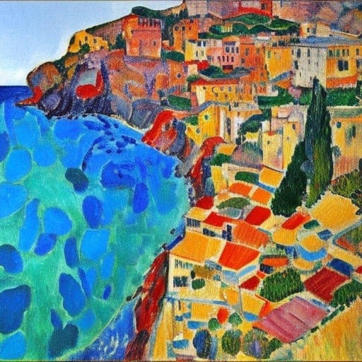 Modern Seascape by Karla Cohen  Image: Costa Brava