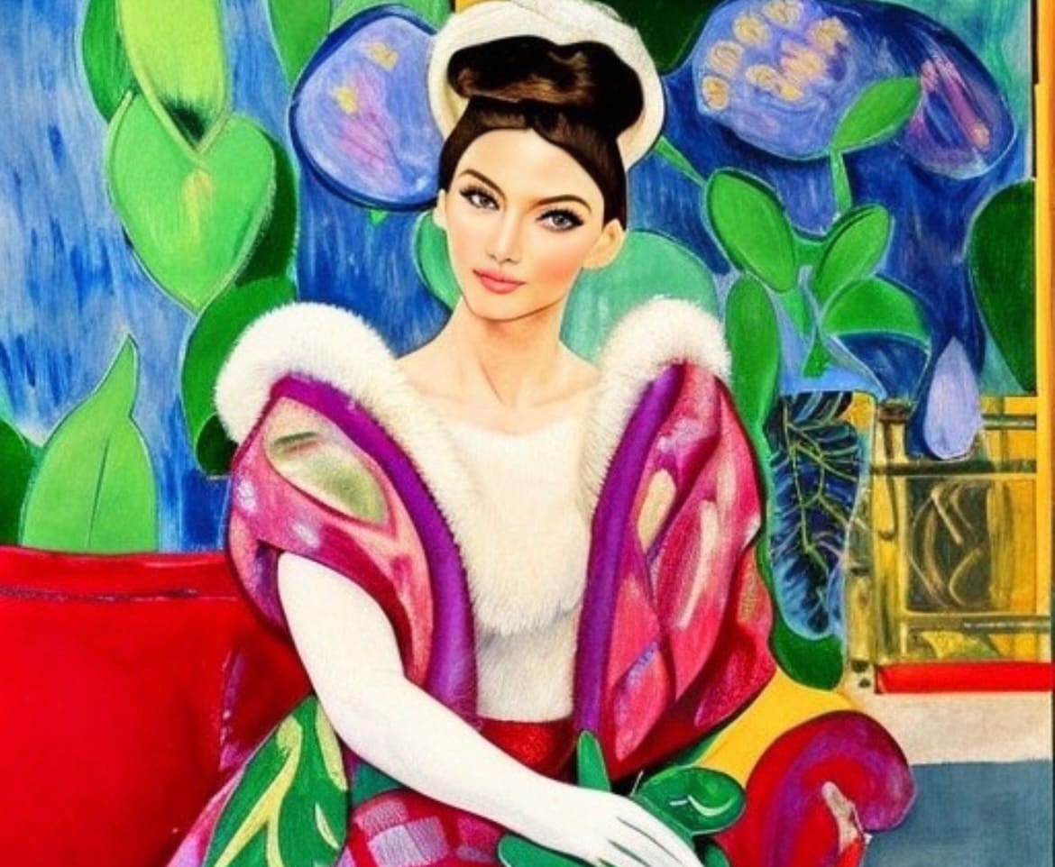 Anabella by Karla Cohen  Image: Woman sitting, reflecting