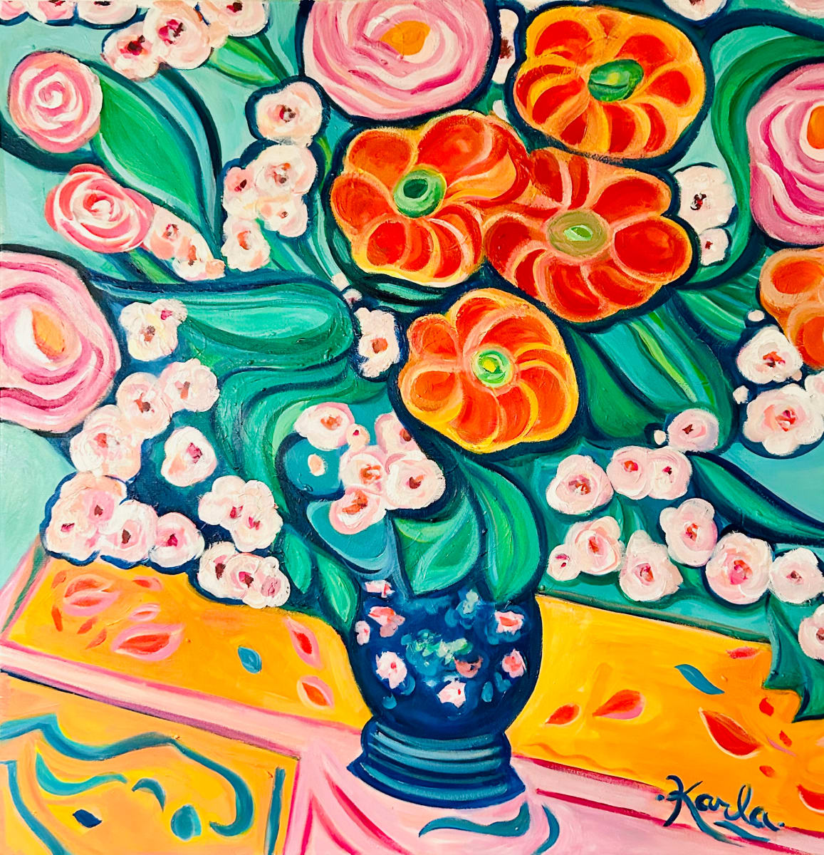 Floral Study 22 by Karla Cohen  Image: Floral Study 22