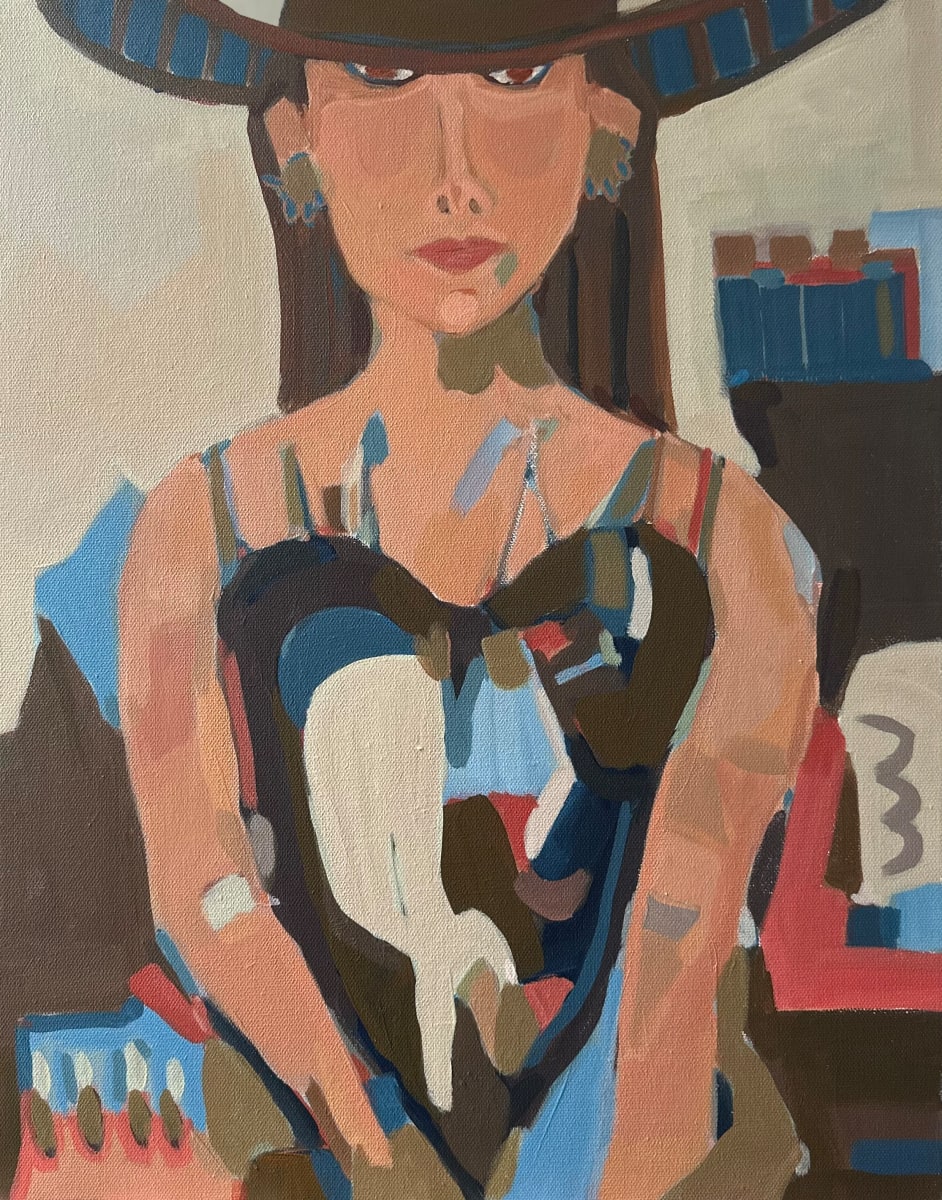 Border Girl by Ana Stapleton  Image: Living on the border between Texas and Mexico feels like living in a third new place that includes both countries. They're intertwined and inseparable. Despite the inherent contradictions they present, the heart expands to hold it all.