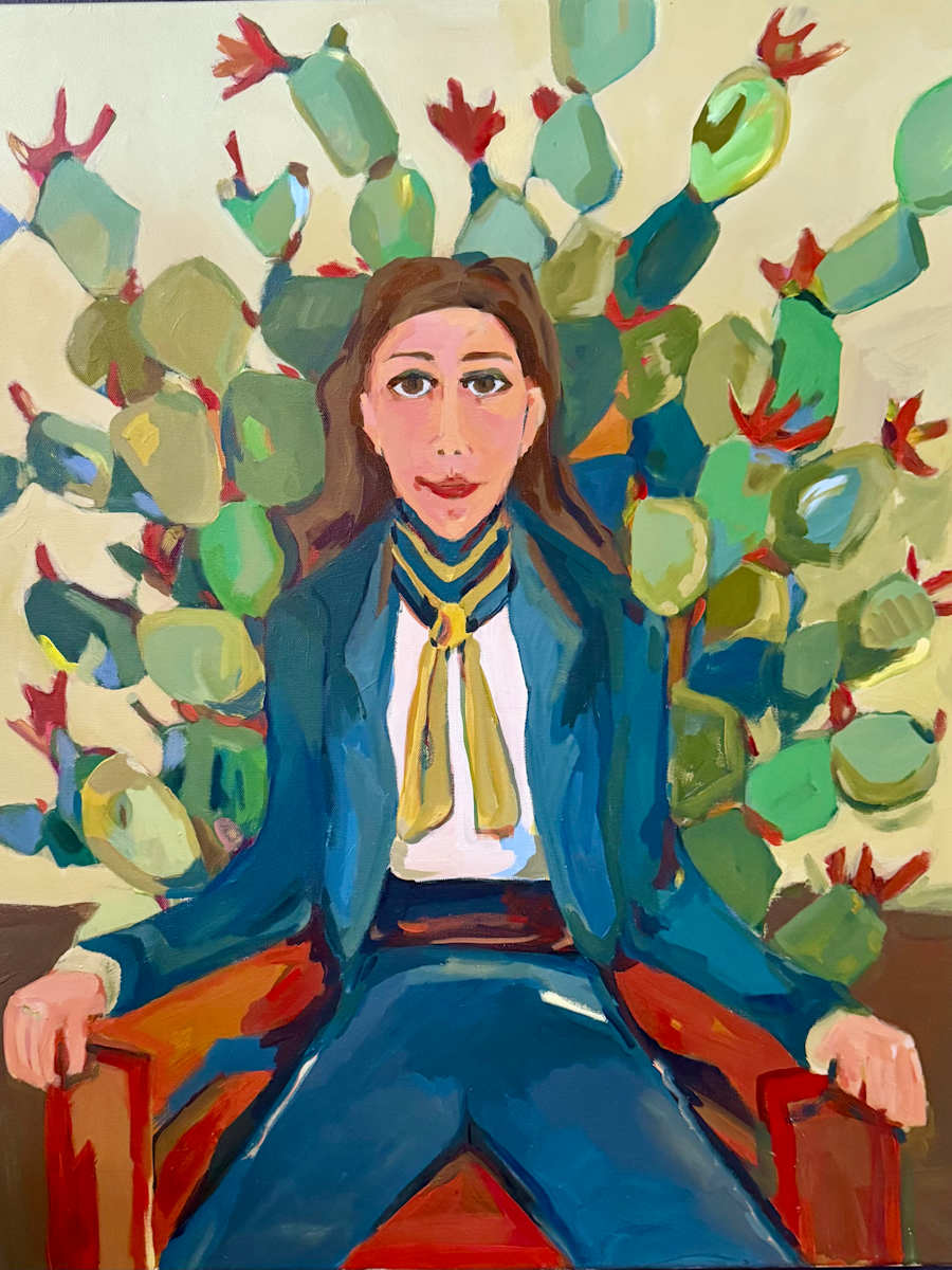 Can't Touch This by Ana Stapleton  Image: An ode to the most courageous and calm self. 