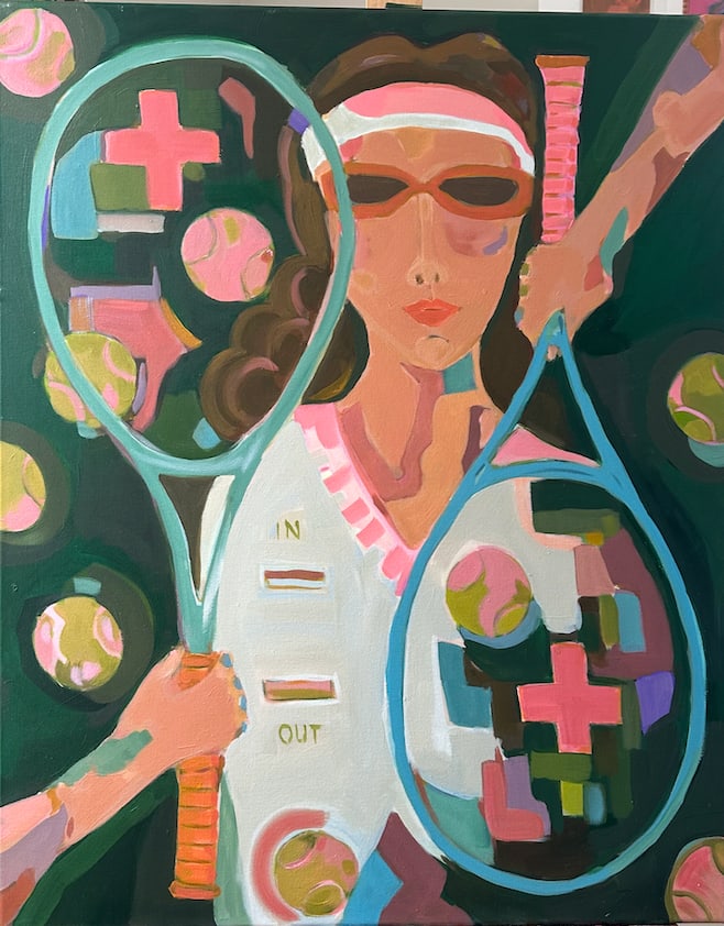 Deuce, There It Is! by Ana Stapleton 