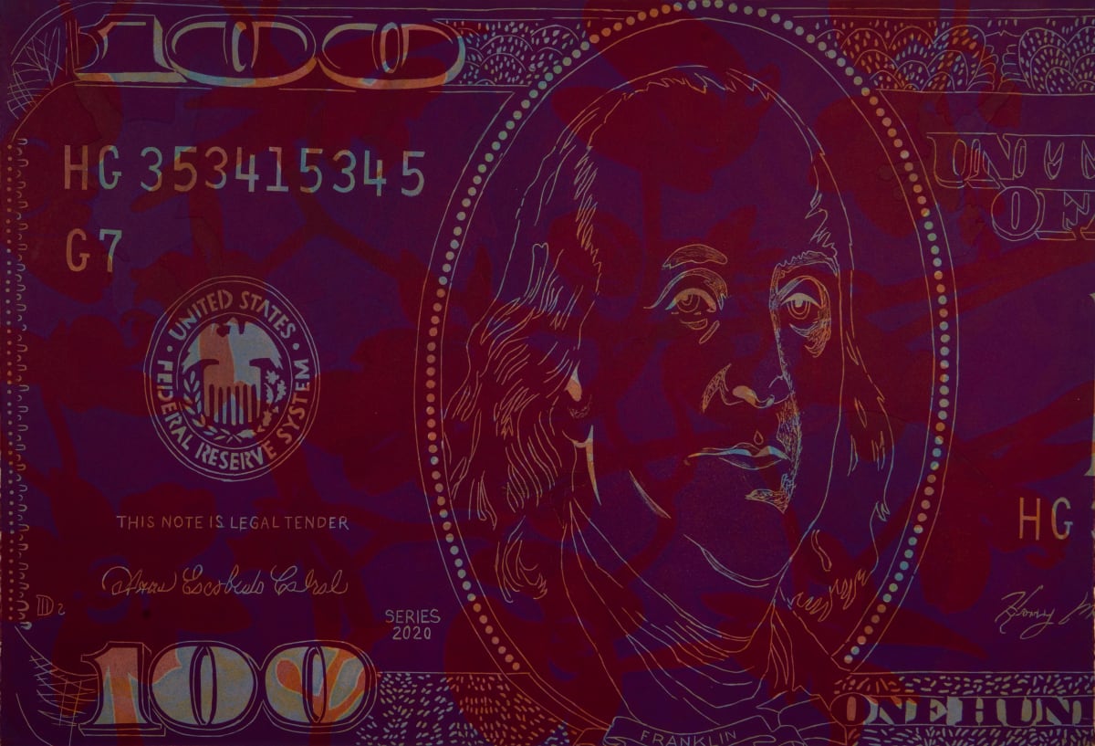 The Color of Money I by Maricela Sanchez 
