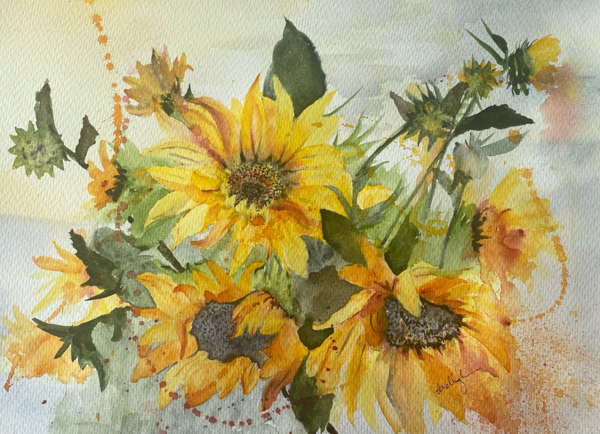 Sunflower Joy by Susan Wellingham 