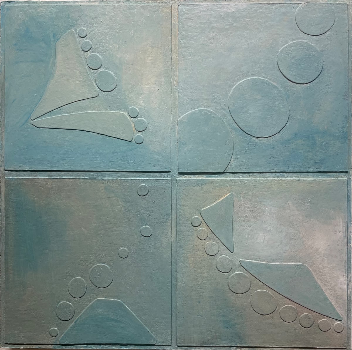 Four Square Study - Glacier by Tamara Dimitri, Image 1.