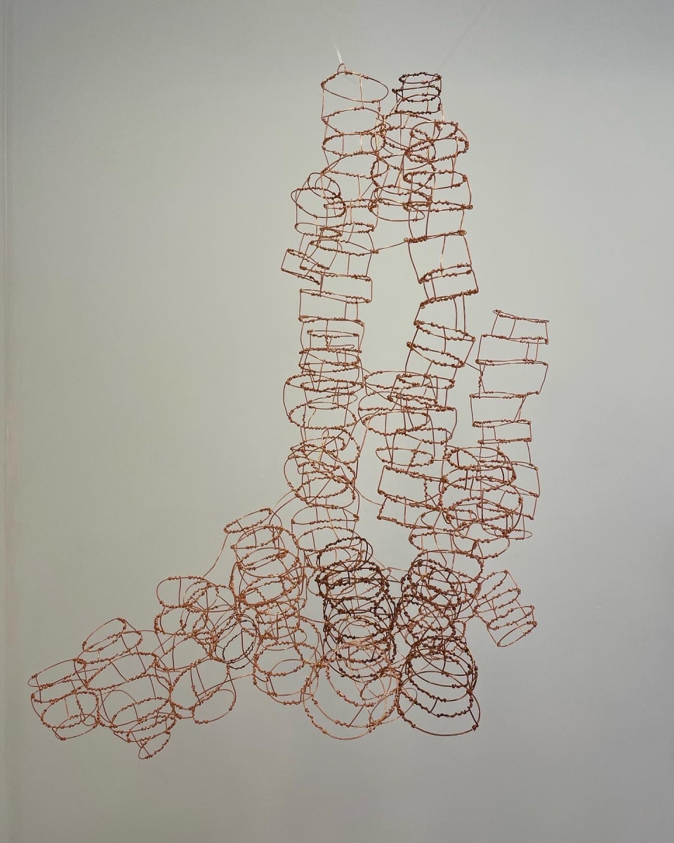 Cumulus Formation, Study in Copper (Formation 21-22) by Tamara Dimitri, Image 1.
