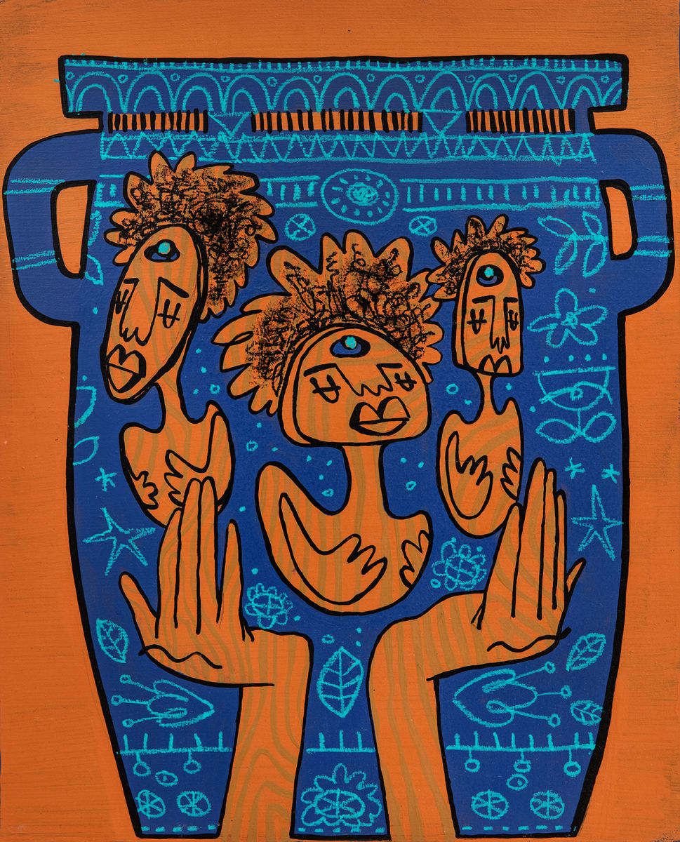 Her & Her Friends by Tony Whlgn 