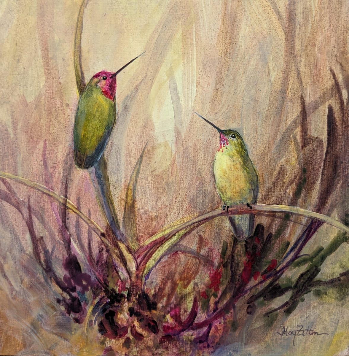 Bromeliad Study by Floy Zittin, Image 2.