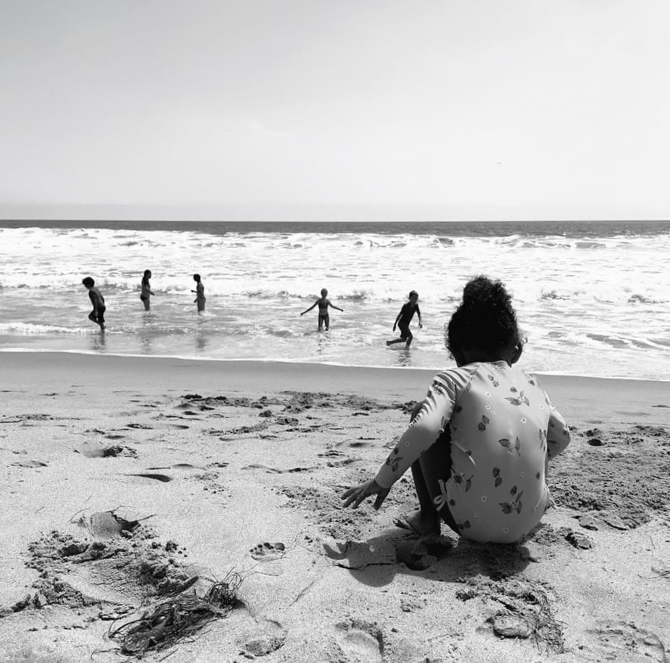 Playing in the Sand by Anat Ambar 