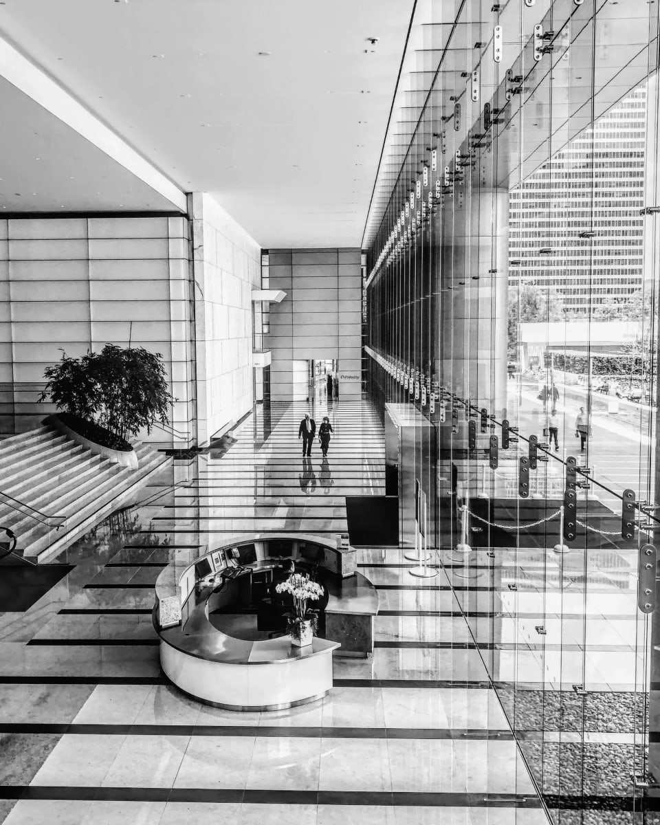 Glass Lobby by Anat Ambar 