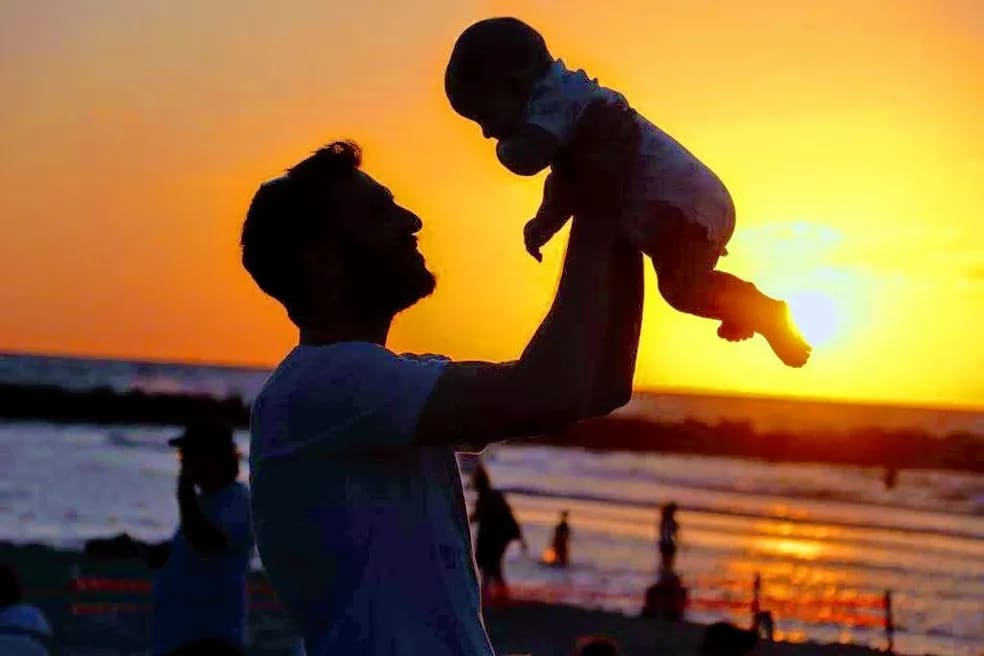 Father and Son by Anat Ambar 