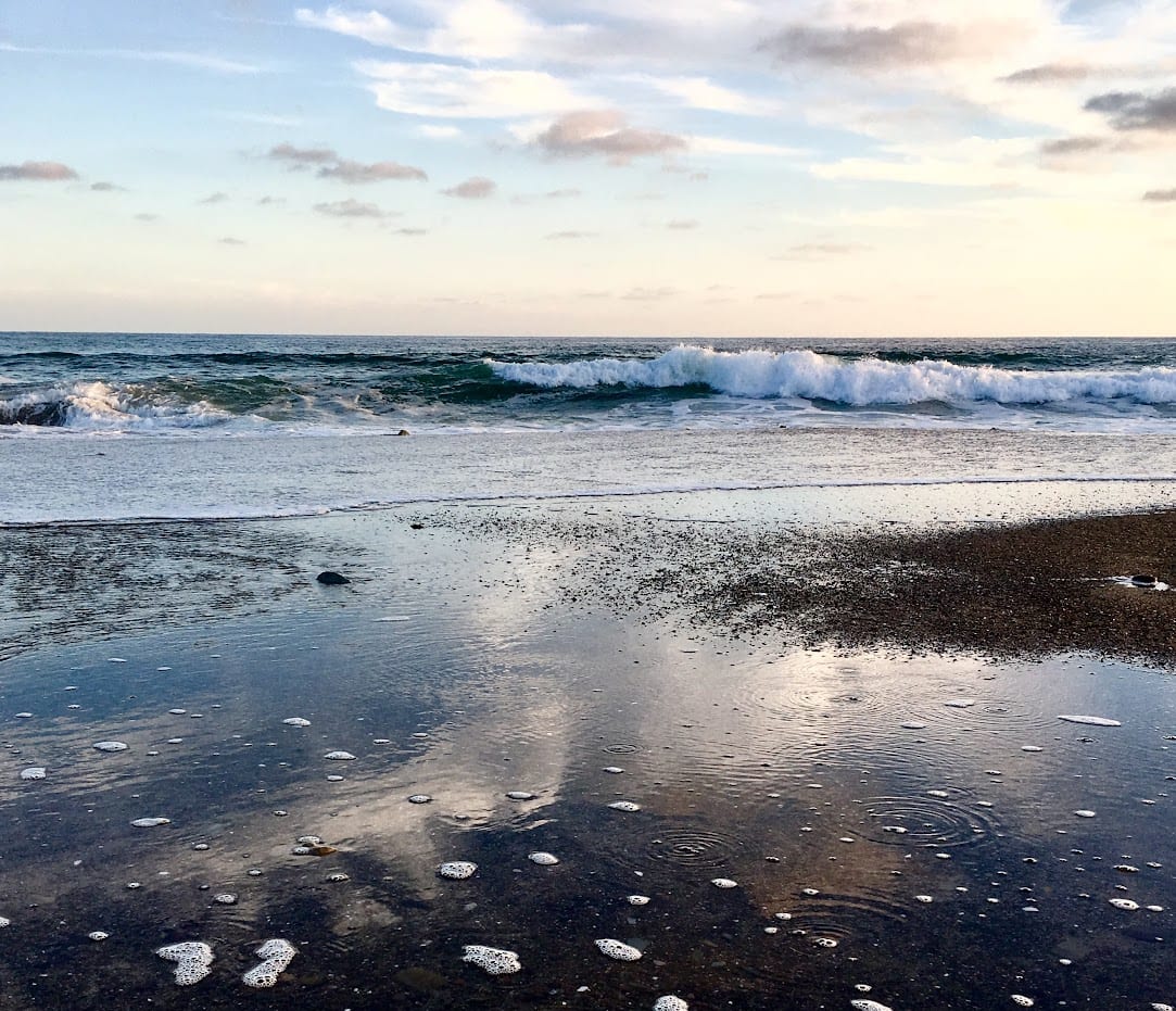 Meeting of Water and Sand by Anat Ambar 