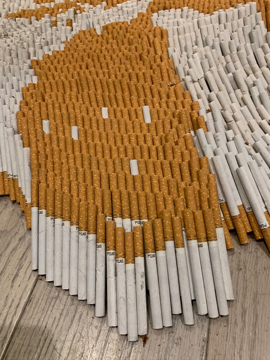 Cigaret Art by Anat Ambar 