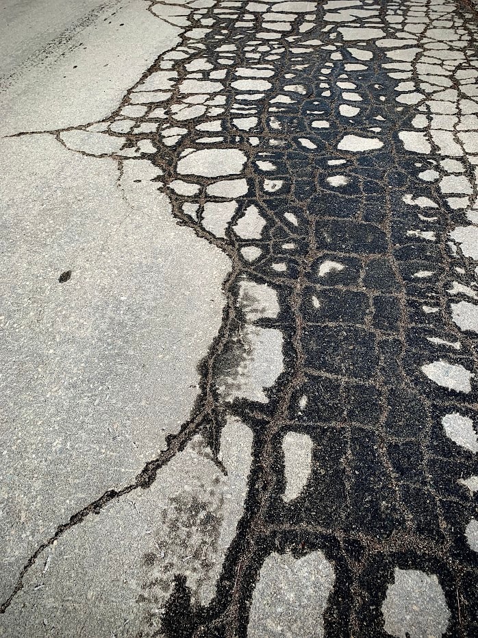 Cracked Asphalt by Anat Ambar 