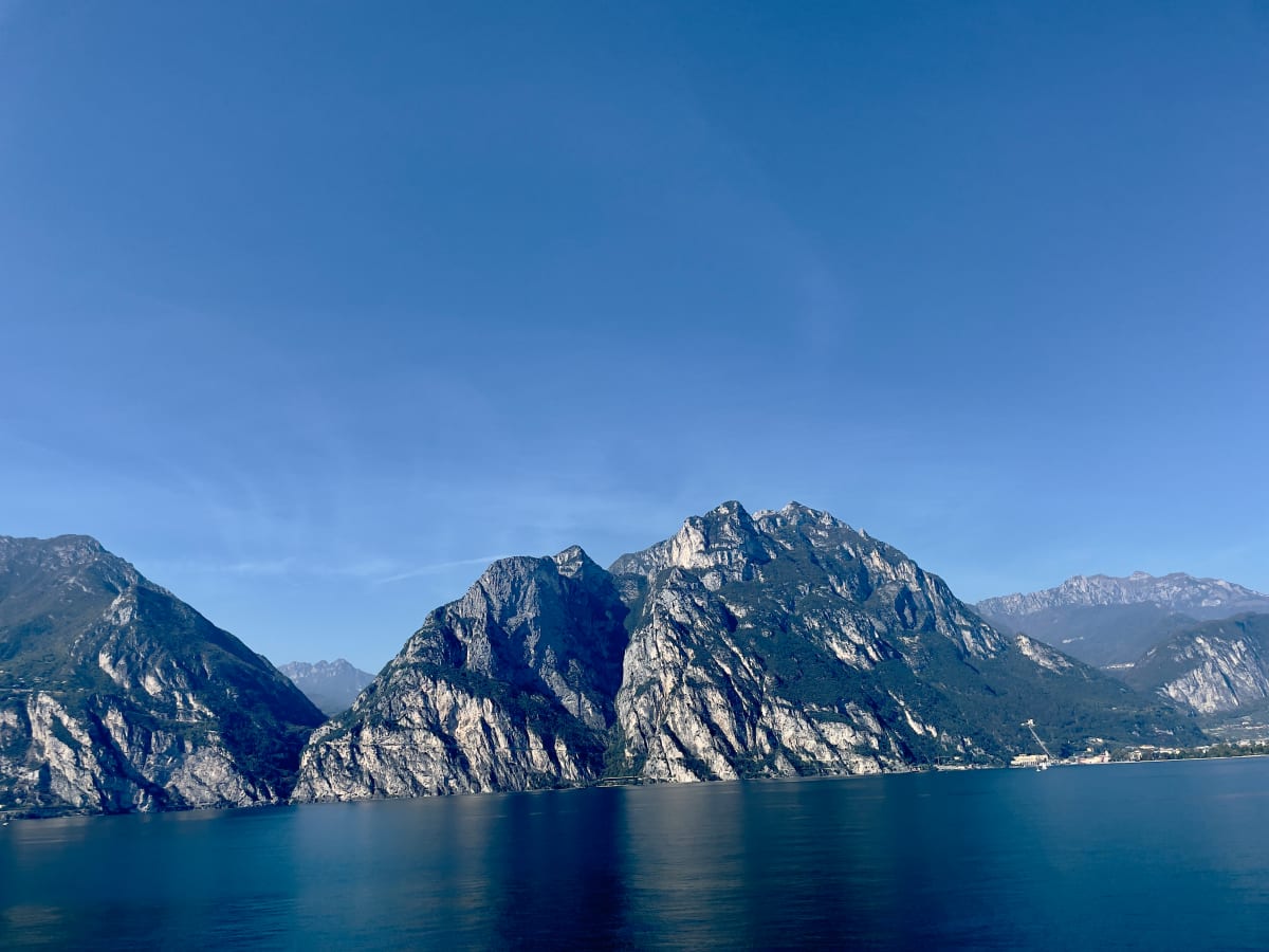 Lake and Mountains by Anat Ambar 