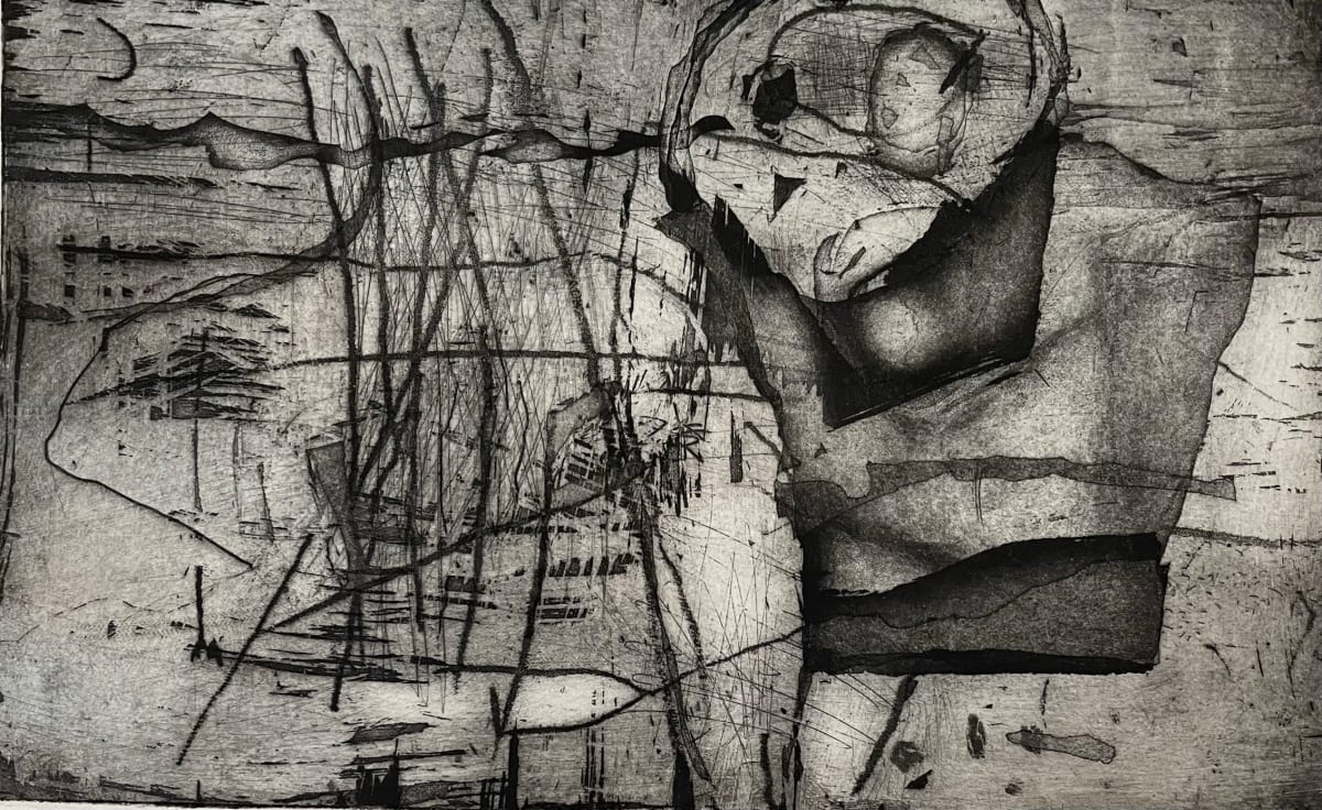 Crying Figure by Anat Ambar 