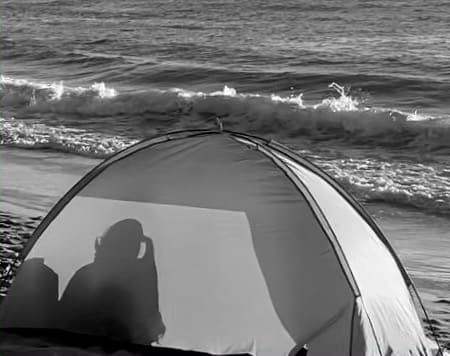 Camping at the Beach by Anat Ambar 