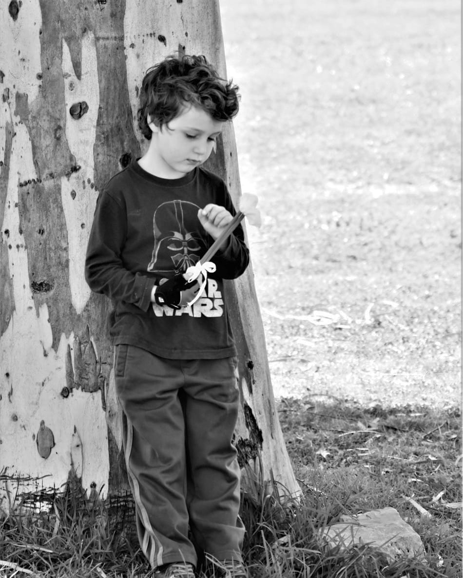 Leaning by Anat Ambar 