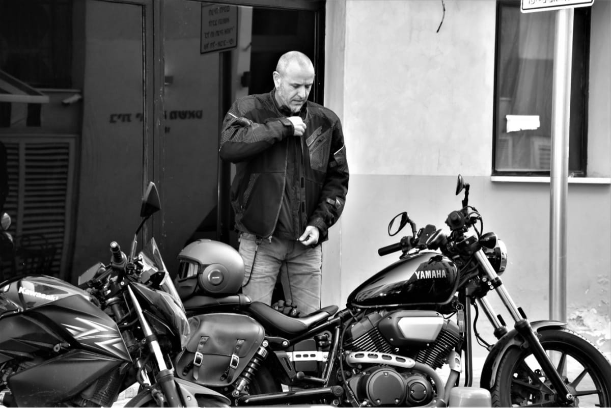 Love My Motorcycle by Anat Ambar 