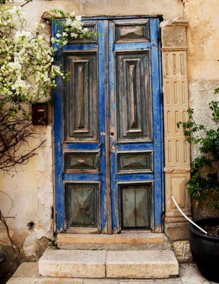 Blue door by Anat Ambar 