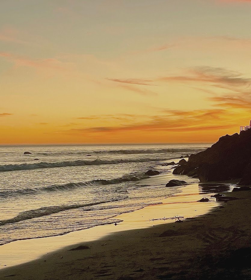 Mulibu Beach Sunset by Anat Ambar 