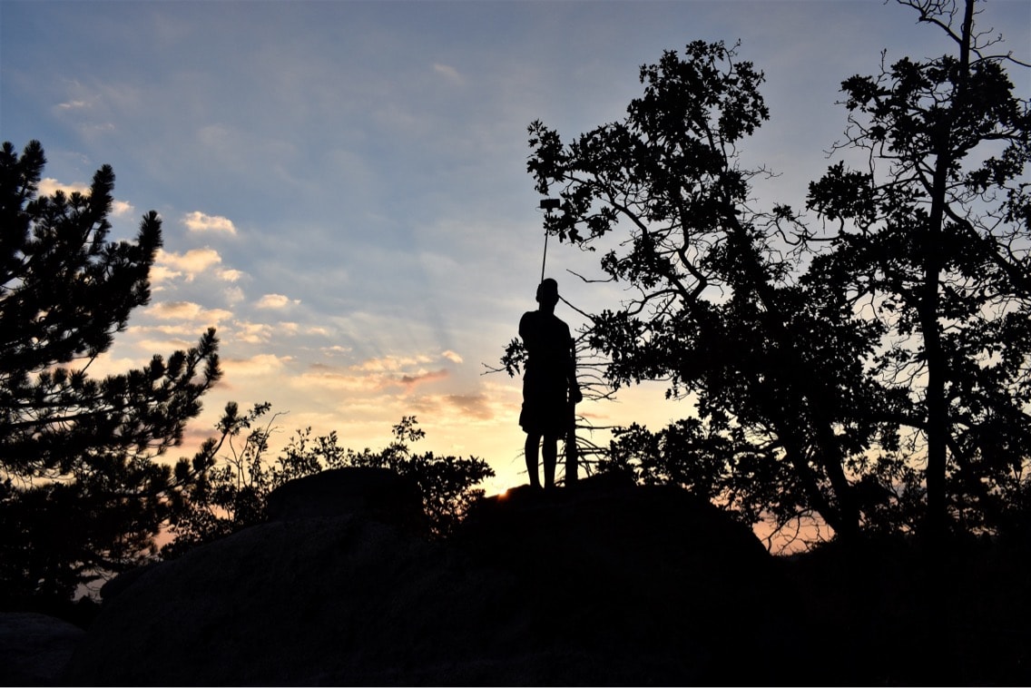 Watching the Sunset by Anat Ambar 
