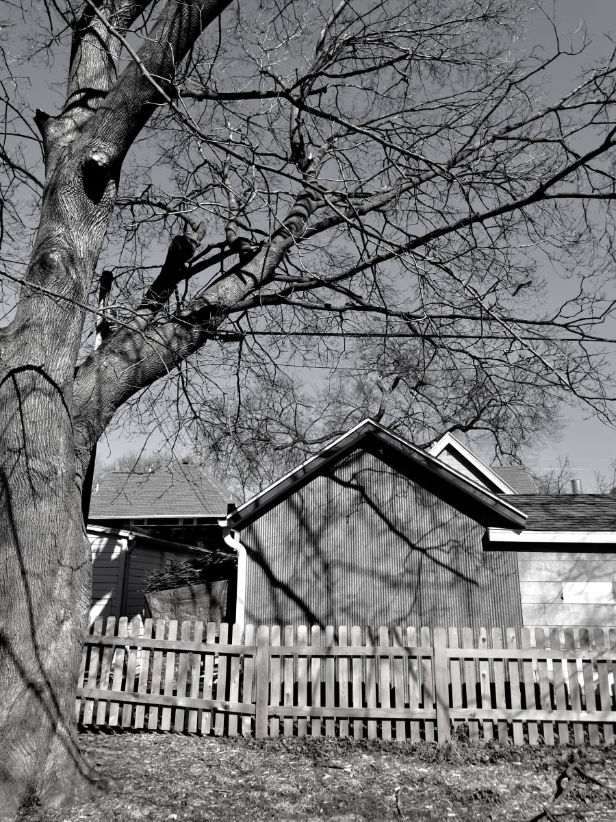 Fenced Home by Anat Ambar 
