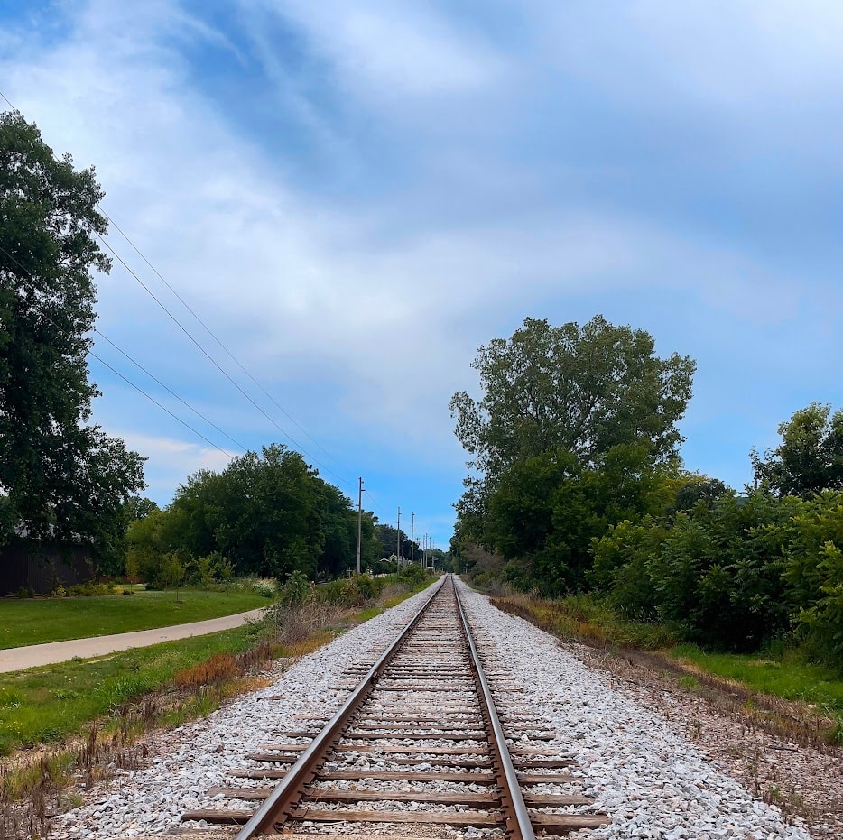 Train Tracks by Anat Ambar 