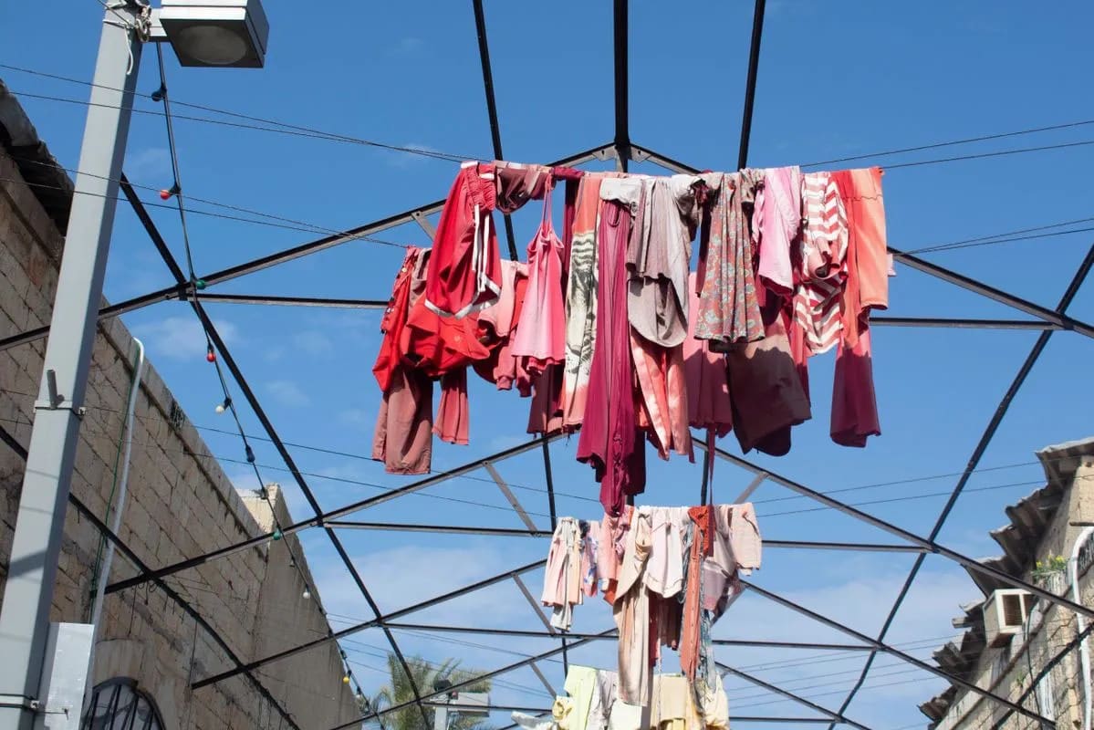 Hanging Laundry by Anat Ambar 