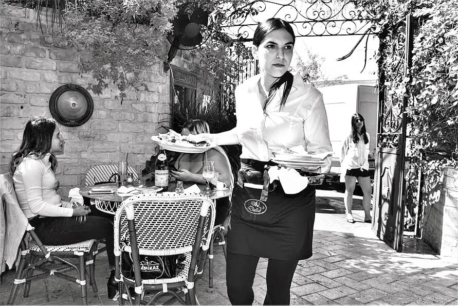 The Waitress by Anat Ambar 