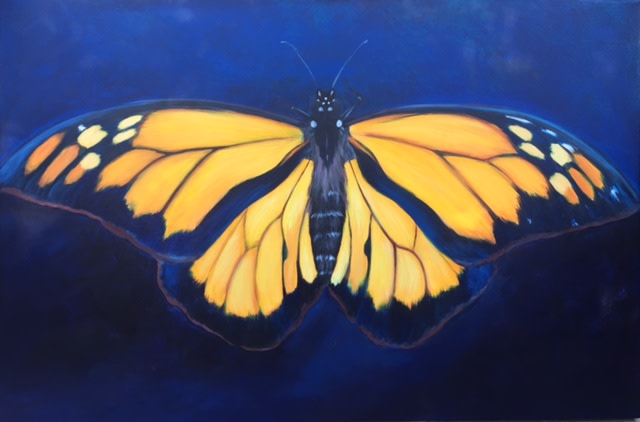 Monarch Study by Tabitha Benedict 
