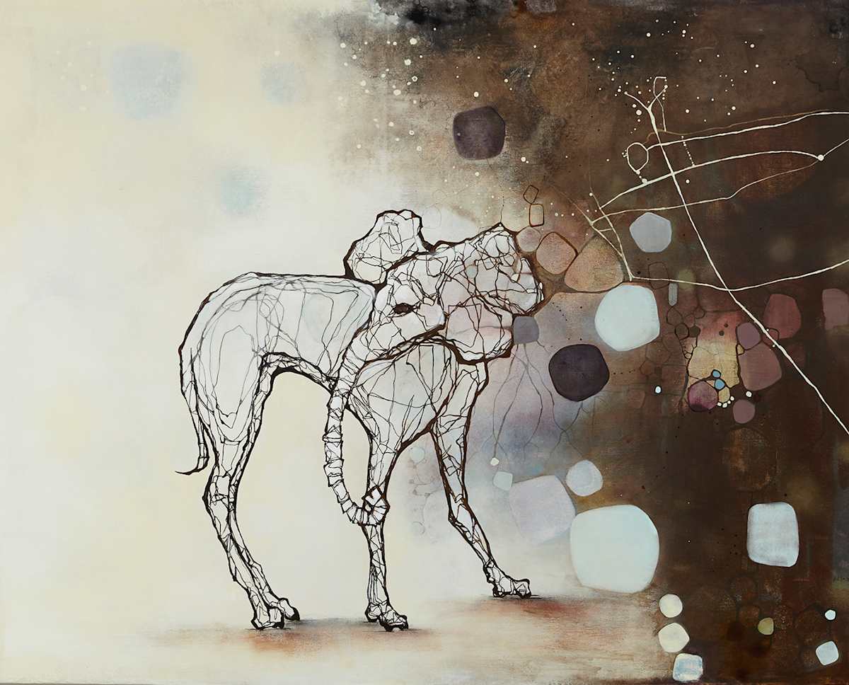 Elegant (Elephant-dog) by eE.l.os 