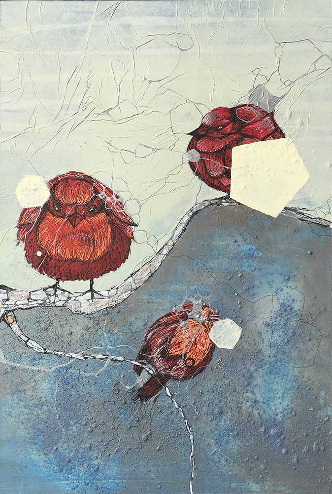 Petirrojos (Red Robins) by eE.l.os 