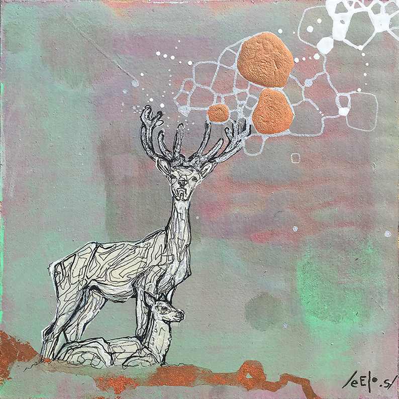 Venado / Deer  by eE.l.os 
