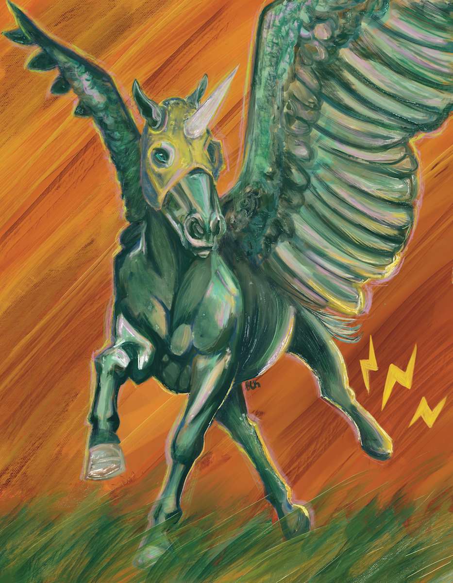 Pegasus at Pimlico by Brianna Kelly, Image 1.