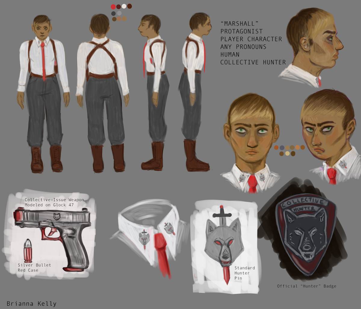 marshall character sheet by Brianna Kelly 