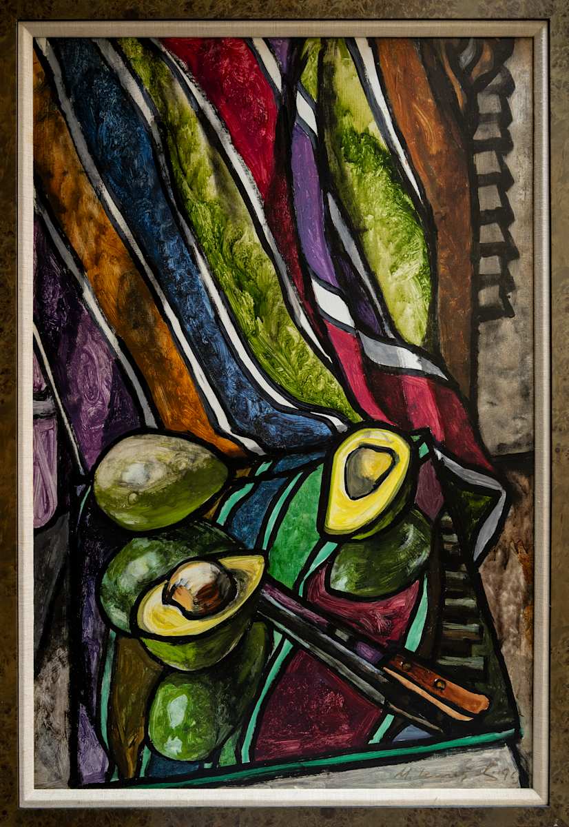 Untitled (Sliced Avocados) by Michael Lester  Image: Recto