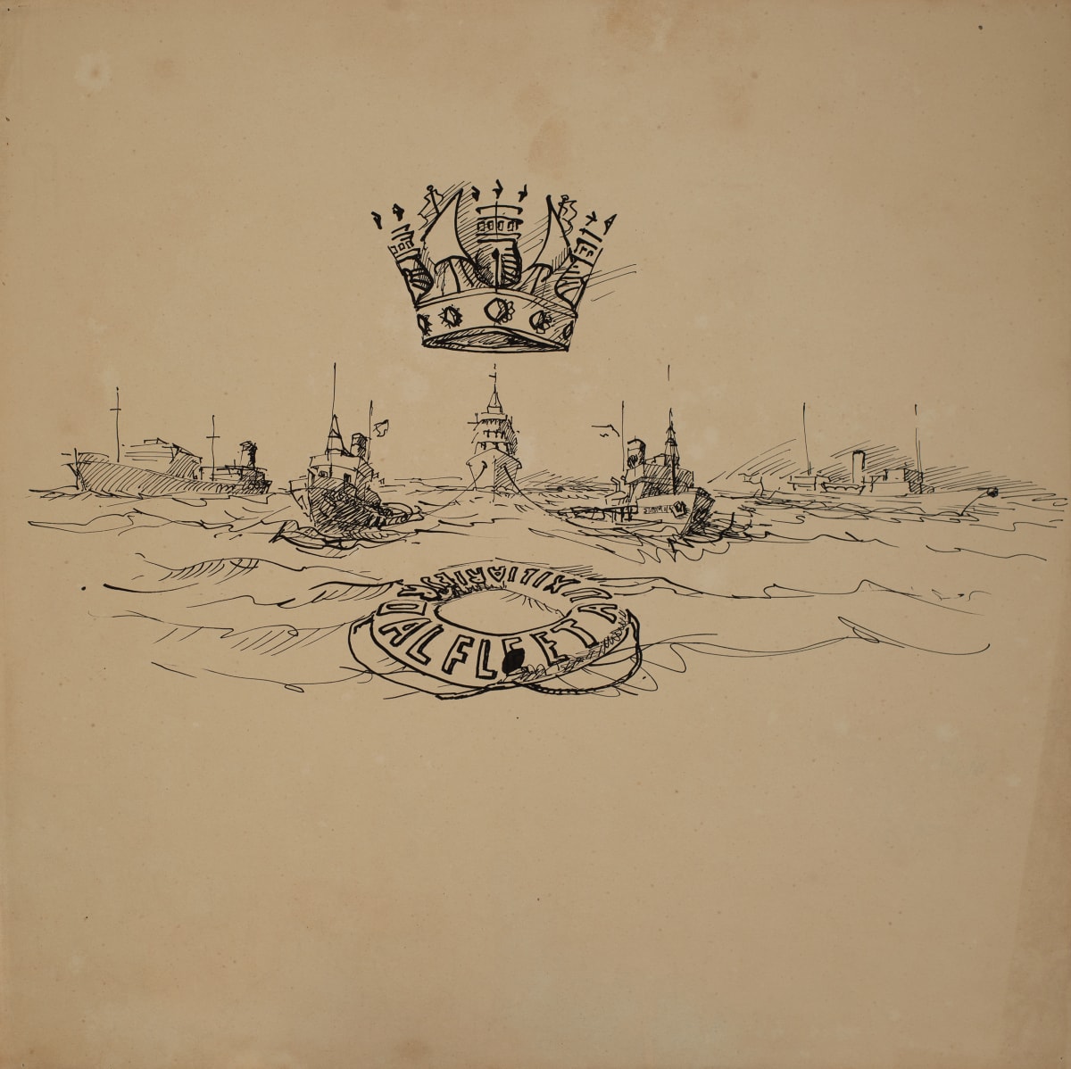 Untitled (Royal Fleet Auxiliary) by Michael Lester  Image: Recto