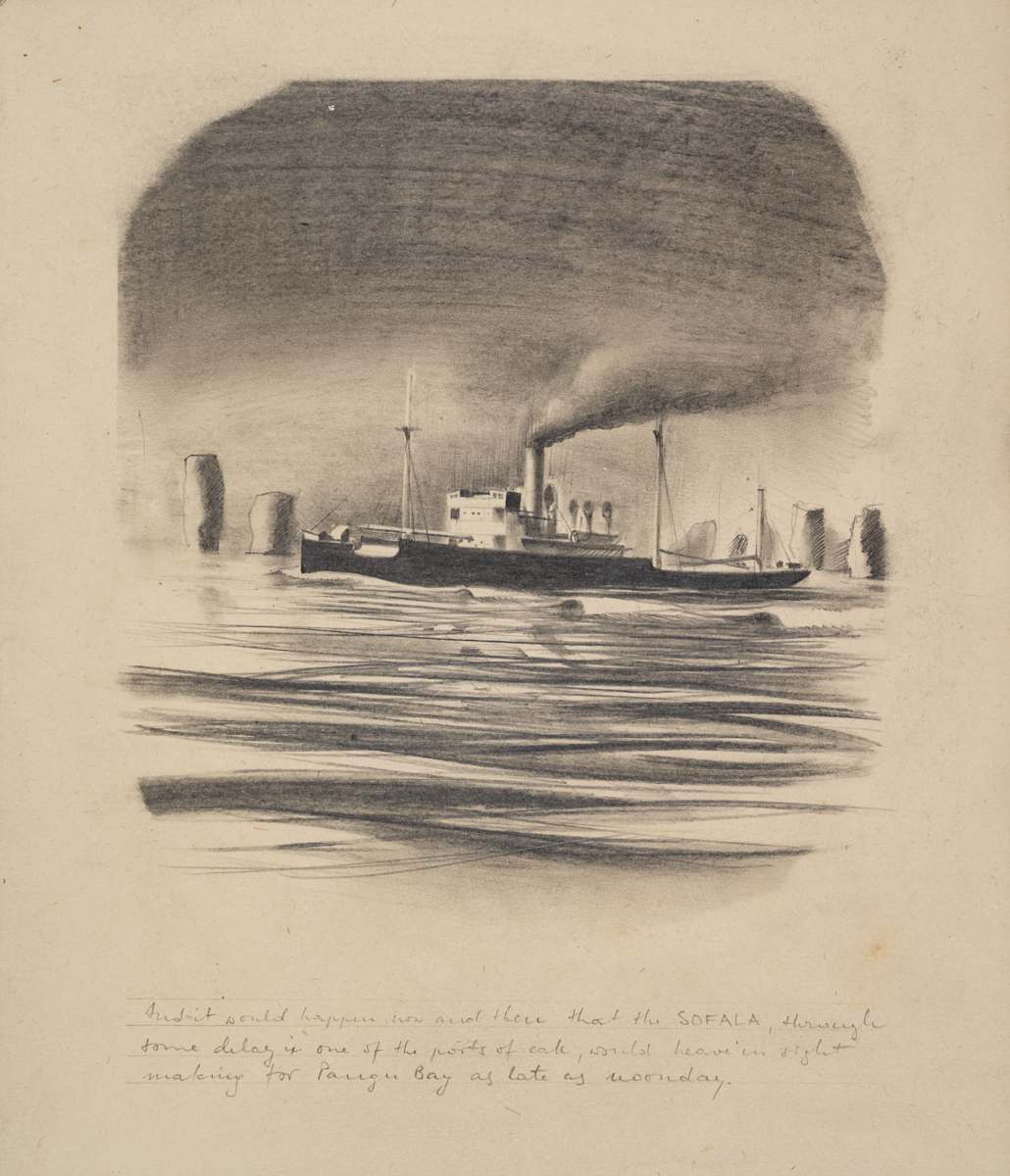 Untitled (“The Sofala”) by Michael Lester  Image: Recto