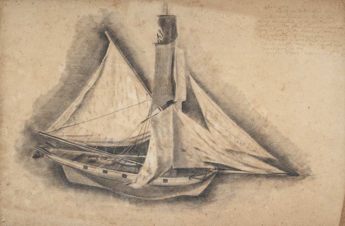 Untitled (“Man of War Cutter, about 1800”) by Michael Lester, Image 3.