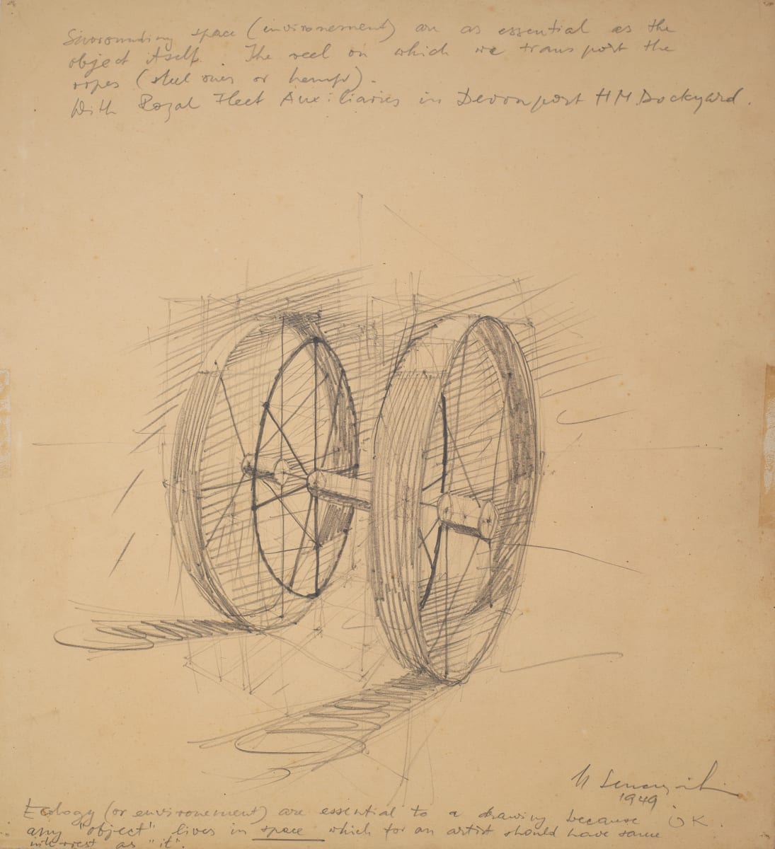 Untitled (Wheel in Situ) by Michael Lester, Image 2.