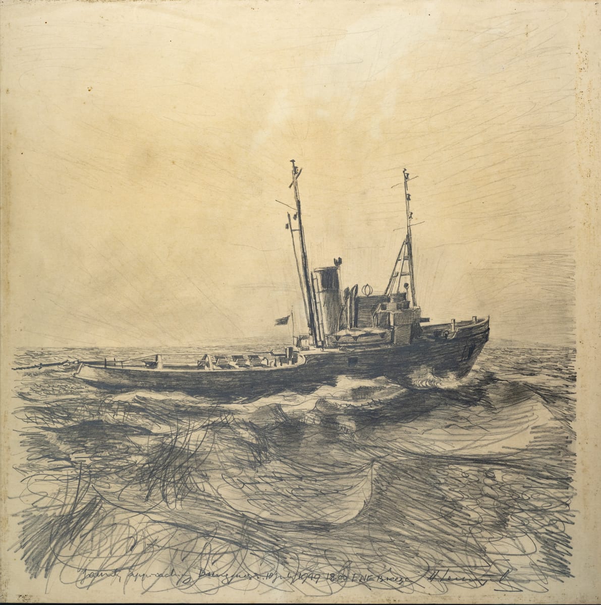 Untitled (Jaunty Approaching Dungeness) by Michael Lester, Image 3.