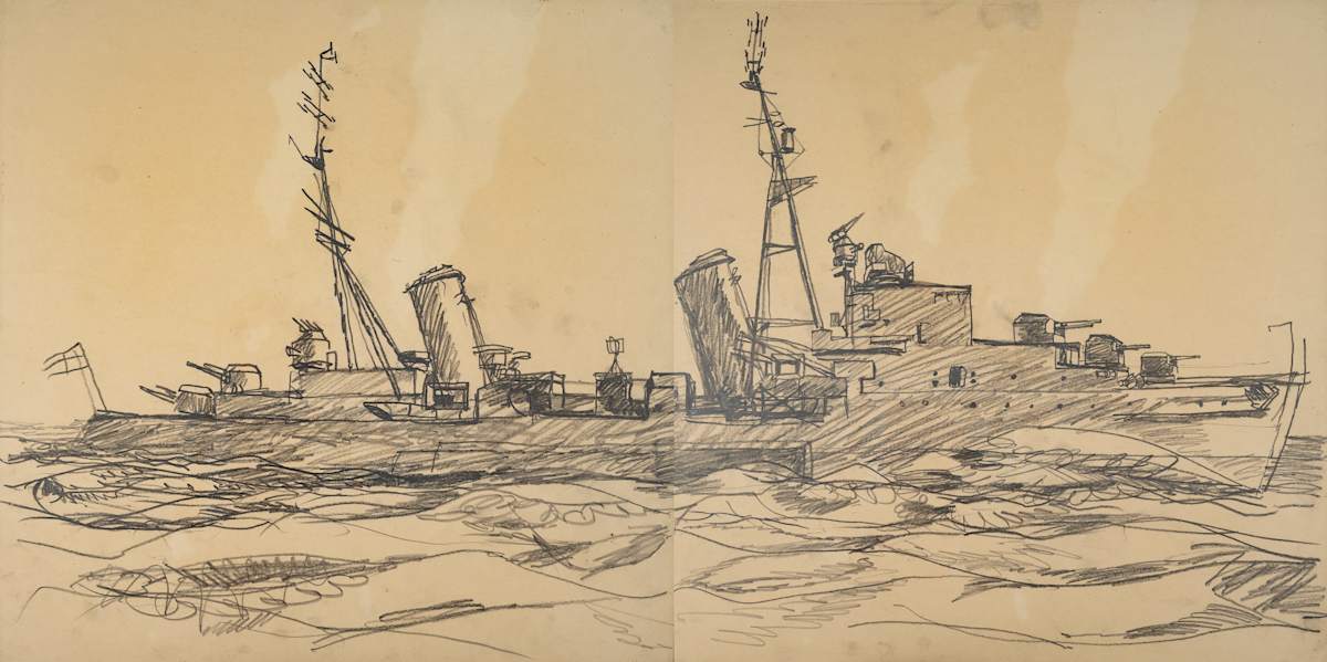 Untitled (Naval Warship) by Michael Lester, Image 10.