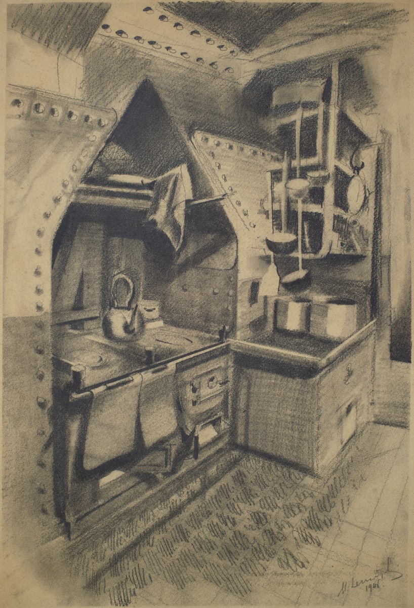 Untitled (Ship's Galley) by Michael Lester  Image: Recto.186