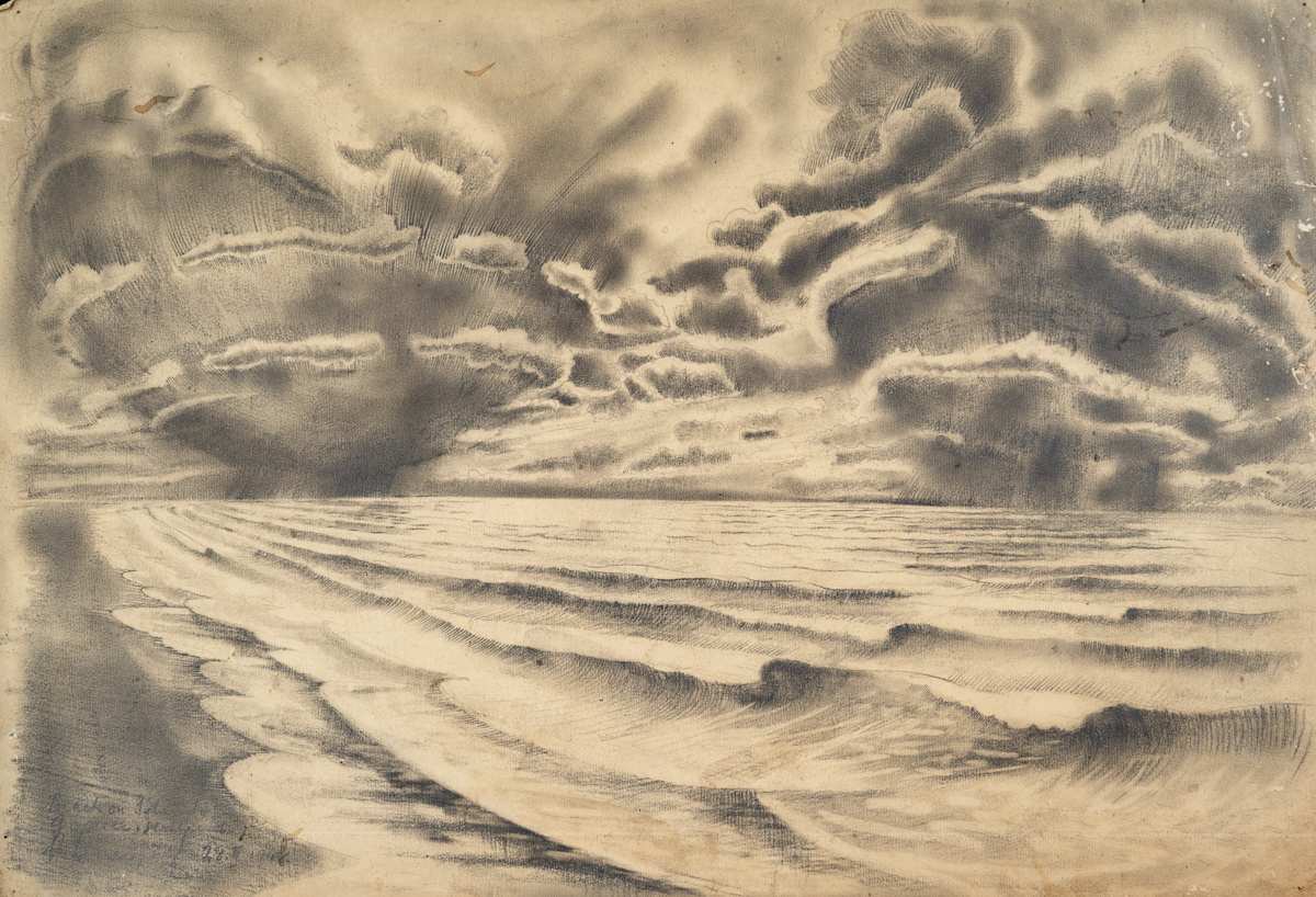 Untitled (The Beach) by Michael Lester  Image: Recto