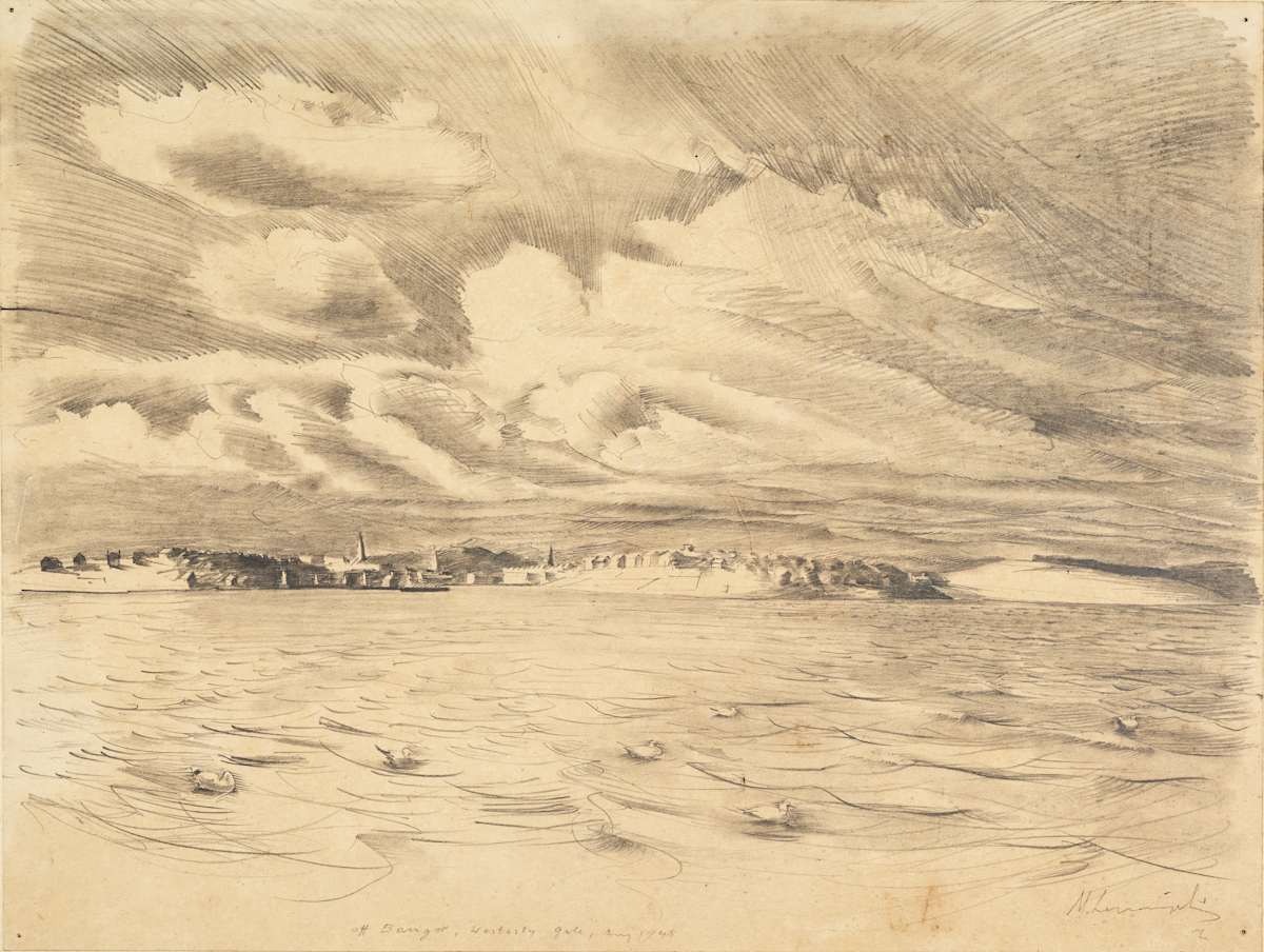 Untitled (Off Bangor, Westerly Gale) by Michael Lester, Image 4.