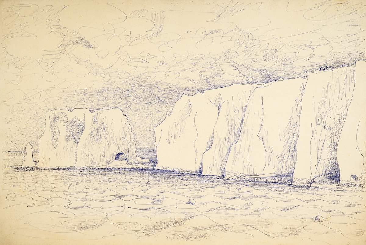 Untitled (Cliffs) by Michael Lester  Image: Recto