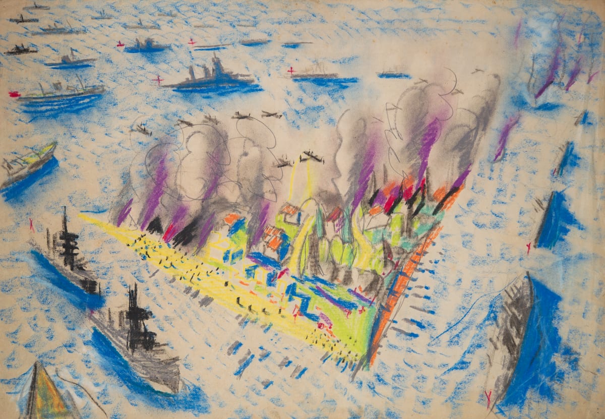 Untitled (Island Invasion) by Michael Lester  Image: Recto