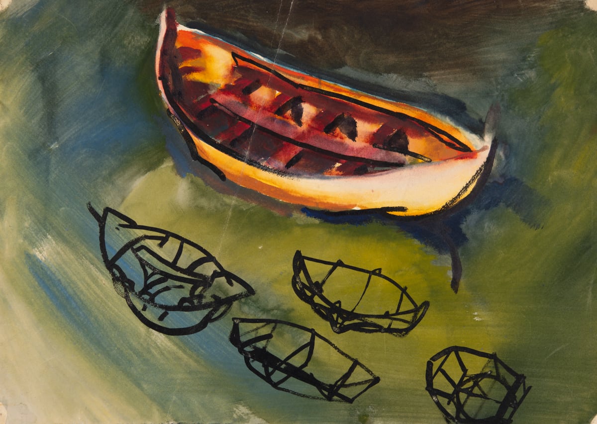 Untitled (Boat Hull Study) by Michael Lester  Image: Recto