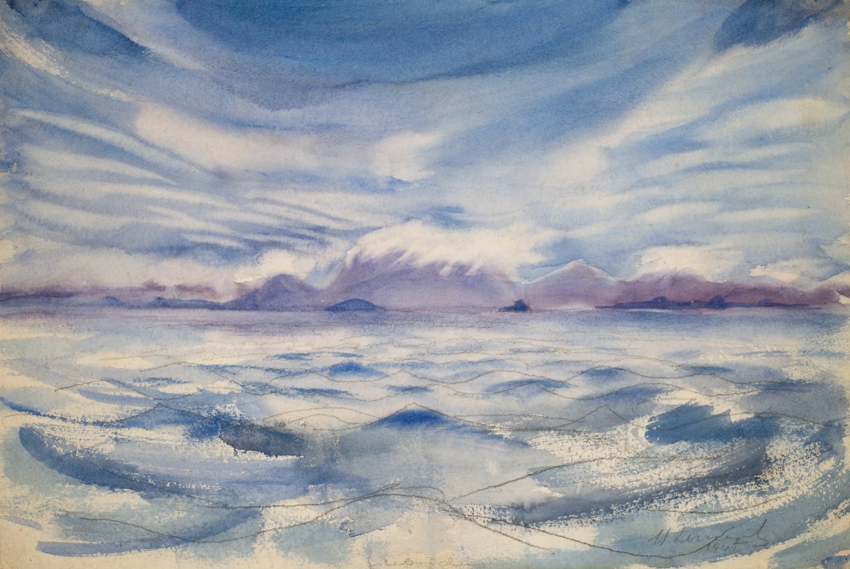 Untitled (Islands of Hebrides) by Michael Lester  Image: Recto